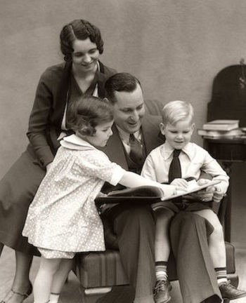 Family reading